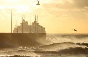 Foto från piren i Helsingborg av Freddy Olsson - fotograf Helsingborg