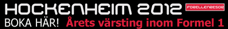 Resa till Hockenheim formel 1 - 2012